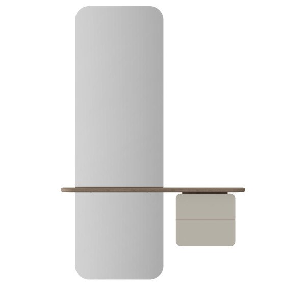 One More Look Mirror w/ Shelf